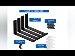 L หมุนชั้นวางผนังลอย