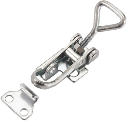คุณภาพ  4006 Spring Toggle Clamp Latch Hasp Mild Stainless Steel For Tool Box Door Window โรงงาน