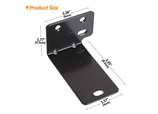 OEM ODM Custom Universal Wall Mount Kit Sound Bar Rack การติดตั้งพราคเกต สีดํา
