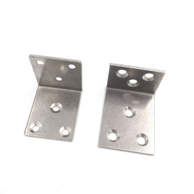 สแตนเลส สแตนเลสคาร์บอนสแตนเลส Custom Stamping Decorative L Shape Metal Bracket Angle Brackets สแตนเลสสแตนเลสคาร์บอนสแตนเลส
