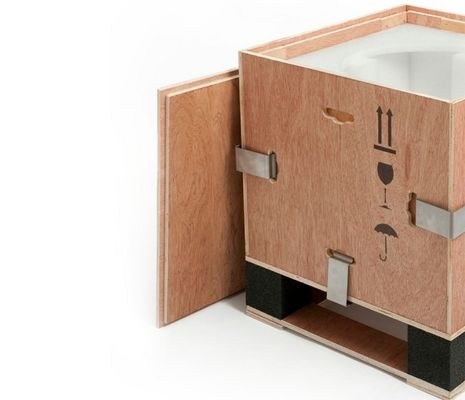 V Shape Shipping Crate Clips สําหรับกล่องไม้ 65Mn เหล็กคาร์บอน