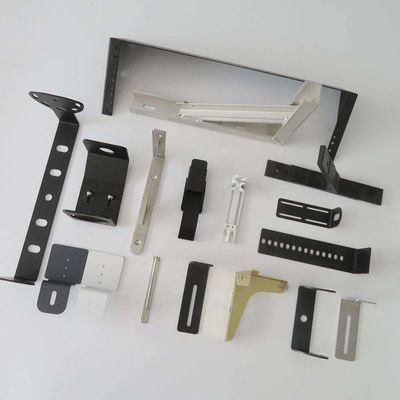 ODM OEM Custom Metal Bracket สแตนเลส อลูมิเนียม แผ่นสีดํา