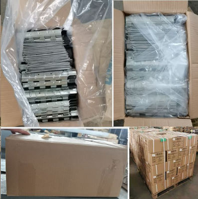 ปรับแต่ง 170-400mm 220 X 80 X 1.2mm ความสูงโลหะ Stamping กระปุกกระดาษคาร์บอนสแตนเลสคอ Hinges กับหญ้า