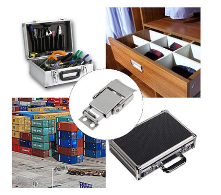 Toggle Buckle Clips Stainless Carbon Steel Iron Stamping Punching Polished Powered Zinc Plated Sheet Clamps เครื่องจับแผ่นที่เคลือบด้วยซิงค์