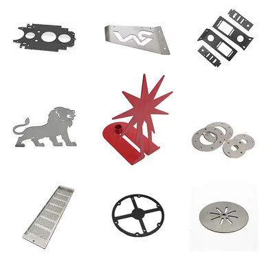 อุตสาหกรรม Custom Laser Cut Metal Parts การประมวลผลมืออาชีพ การตัดเลเซอร์