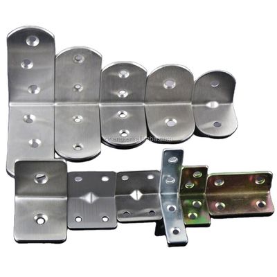 Wall Mount Angle Bracket สแตนเลส โลหะมุมบราคเกตสําหรับไม้