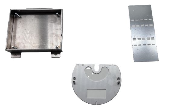 OEM การผลิต อลูมิเนียมที่สามารถปรับเปลี่ยนได้ การสตริป แบรคเกตแผ่นเครื่องมือ โมลด์ การเจาะ ลายลึก การปั่น-ผลิตชิ้นส่วนโลหะ