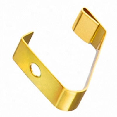 OEM Custom White Zinc Plating Carbon Steel Stamping Parts สําหรับการใช้ในอุตสาหกรรม