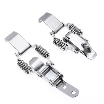 การรับรองตามความต้องการ 304 สแตนเลส นุ่มนวลและความอ่อนแอ Toggle Latch With Self Hook สําหรับอุปกรณ์การแพทย์และยานพาหนะ