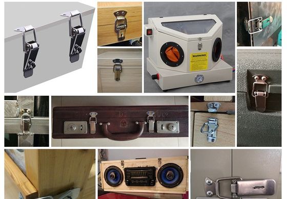 การรับรองตามความต้องการ 304 สแตนเลส นุ่มนวลและความอ่อนแอ Toggle Latch With Self Hook สําหรับอุปกรณ์การแพทย์และยานพาหนะ