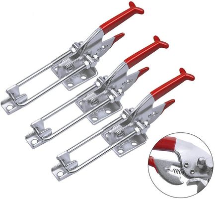 ภาระหนัก A4001 ปรับสแตนเลส Toggle Latch ประเภทการปลดเร็ว Toggle Clamp