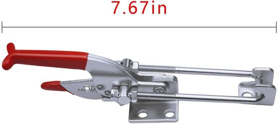 ภาระหนัก A4001 ปรับสแตนเลส Toggle Latch ประเภทการปลดเร็ว Toggle Clamp