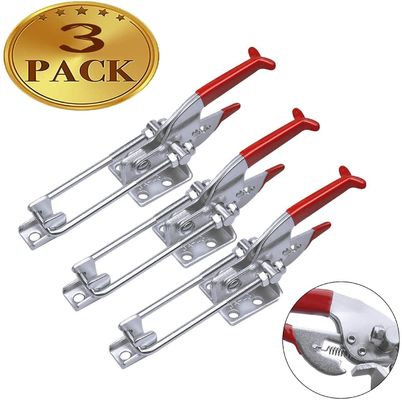 ภาระหนัก A4001 ปรับสแตนเลส Toggle Latch ประเภทการปลดเร็ว Toggle Clamp