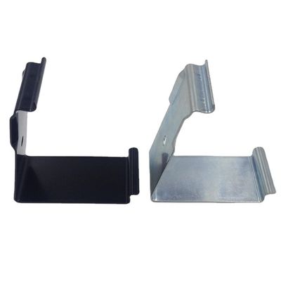 สัญลักษณ์ที่กําหนดเอง ยอมรับ C057 โลหะ stamping 65Mn เหล็ก Zinc Plating Shipping Crate Clips สําหรับกล่องไม้