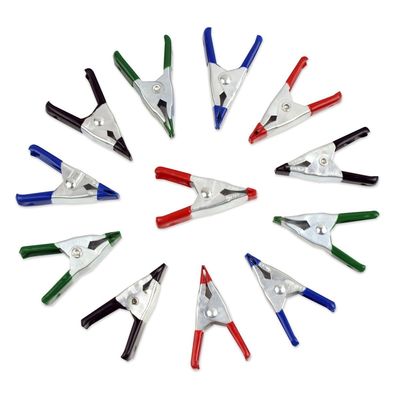 2 นิ้ว 4 นิ้ว 6 นิ้ว เหล็ก Spring Clamps Tent ขาว a Shape Spring Camp รีบล็อค Clamps สําหรับชุดแต่งงาน เสื้อผ้าและเต็นท์