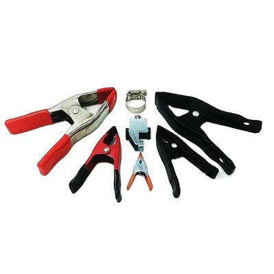 2 นิ้ว 4 นิ้ว 6 นิ้ว เหล็ก Spring Clamps Tent ขาว a Shape Spring Camp รีบล็อค Clamps สําหรับชุดแต่งงาน เสื้อผ้าและเต็นท์