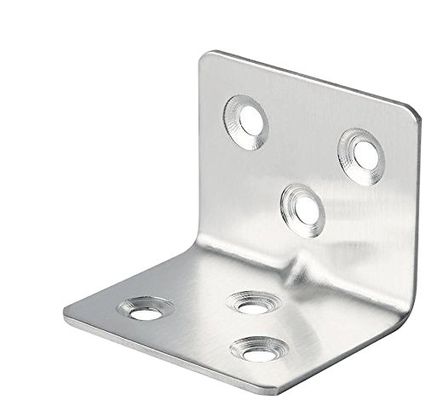 Custom Single-sided L Shape Angle Angle Bracket สแตนเลสเหล็กกระปุกสําหรับการก่อสร้างไม้