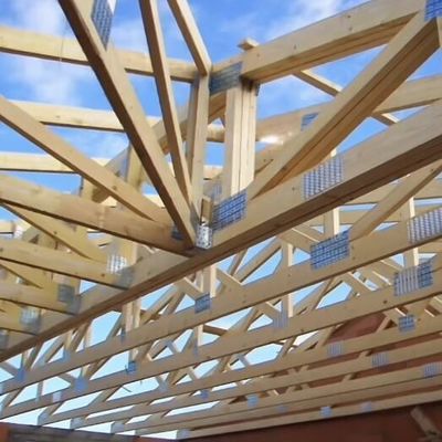 บ้านไม้ หลังคา Truss ป้ายเล็บ Custom Width*Length ค้อนของ ธ อร์ Pronged Truss ปรับป้ายกับฟันเล็บ