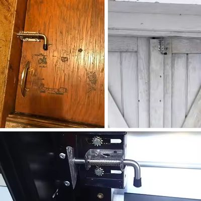 ลดราคาพิเศษ สลักสปริงโหลดสังกะสี กลอนประตูแบบบาร์เรล ขัดเงา ตัวล็อคประตู พร้อมตัวอย่างฟรี