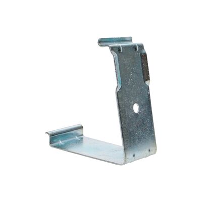 คลิปหนีบกล่องเหล็กแบบกำหนดเอง การปั๊มขึ้นรูปโลหะแผ่นสำหรับแผ่นไม้