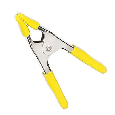 สแตนเลส แคลปเมทัลคลิปแคลมป์กับยางป้องกันกล่องและดํา Oxide จบสําหรับสตูดิโอภาพถ่าย Backdrop หมุน