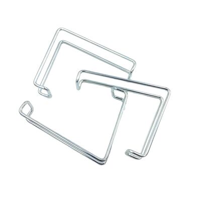 Double Wire Shipping Crate Fasteners for Export Packaging - 4 mm Wire